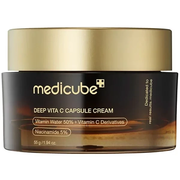 Creme Facial Hidratante Medicube Deep Vita C Capsule Cream de 55 g