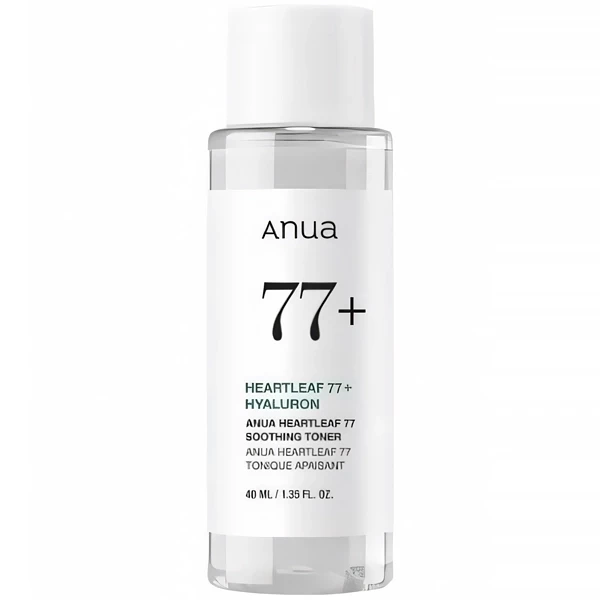 Tônico Facial Anua Heartleaf 77% Soothing Toner de 40 ml