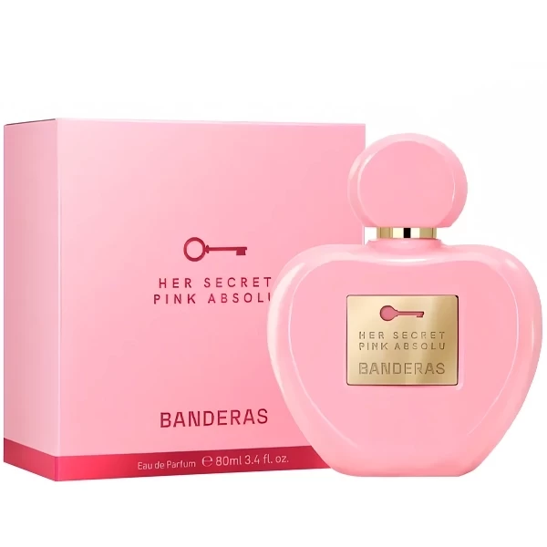 Perfume Feminino Antonio Banderas Her Secret Pink Absolu EDP 80 ml
