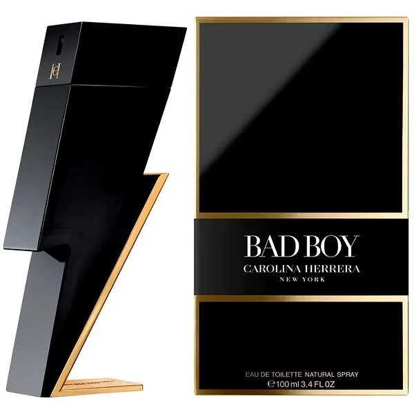 Perfume Masculino Carolina Herrera Bad Boy EDT 100 ml
