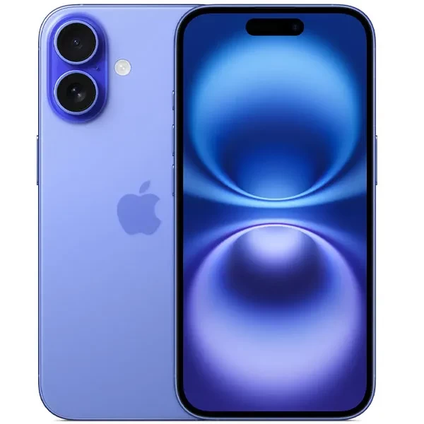 Apple iPhone 16 A3287 Nano + eSIM 256GB 8GB RAM de 6.1" 48+12MP 12MP - Ultramarine