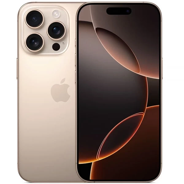 Apple iPhone 16 Pro A3293 Nano + eSIM 128GB 8GB RAM de 6.3" 48+48+12MP 12MP - Desert Titanium
