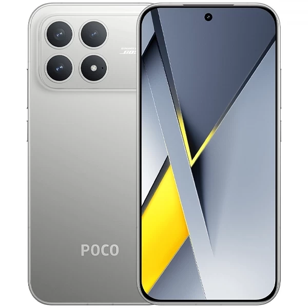 Celular Xiaomi POCO F8 Pro NFC Dual SIM 256GB 12GB RAM de 6.59" 50+50+8MP 20MP - Titanium Silver (Global)